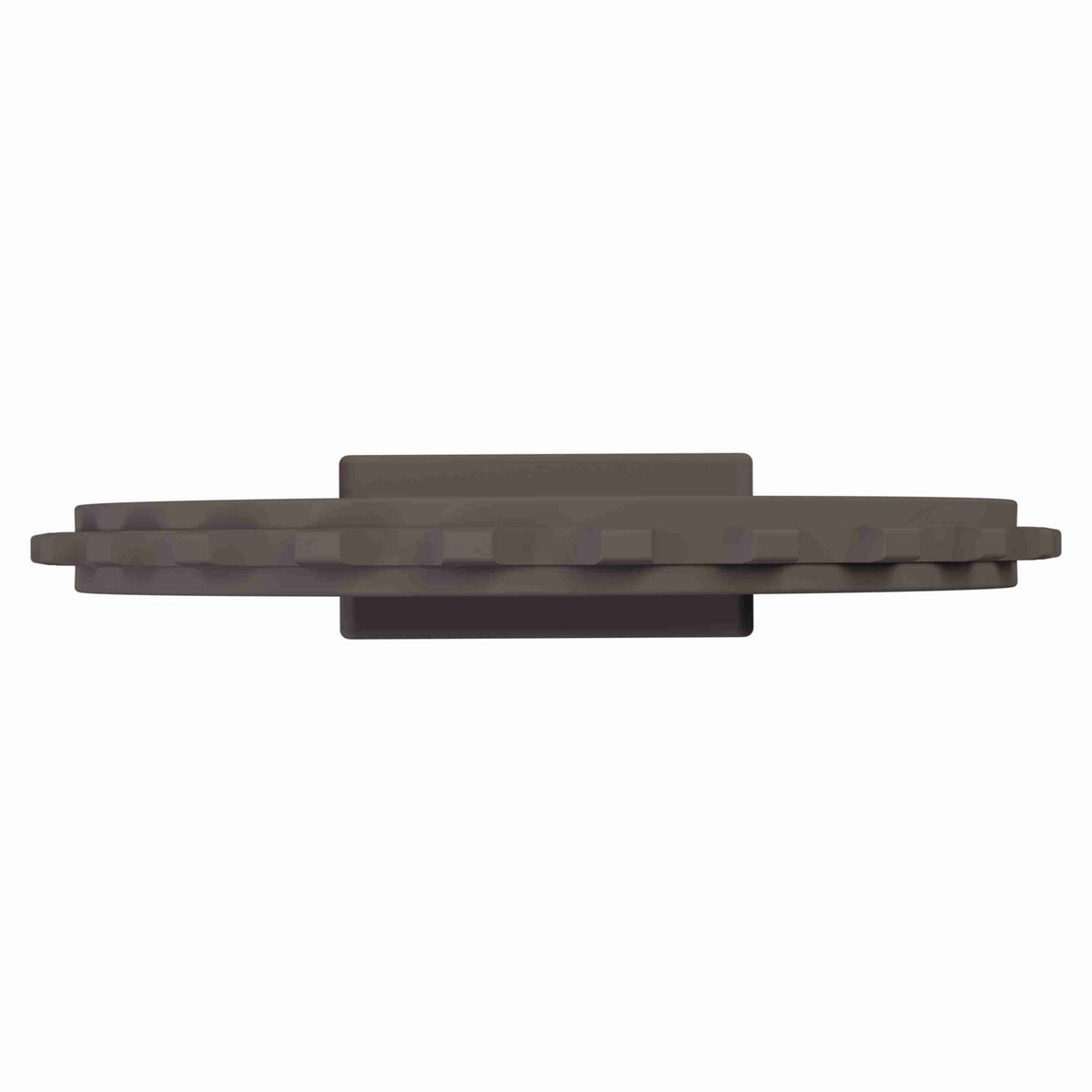 Rexnord 5930 Series Solid One Piece Molded Acetal Sprocket with 24 Teeth and a 1-1/2in Square Bore - 114-696-1