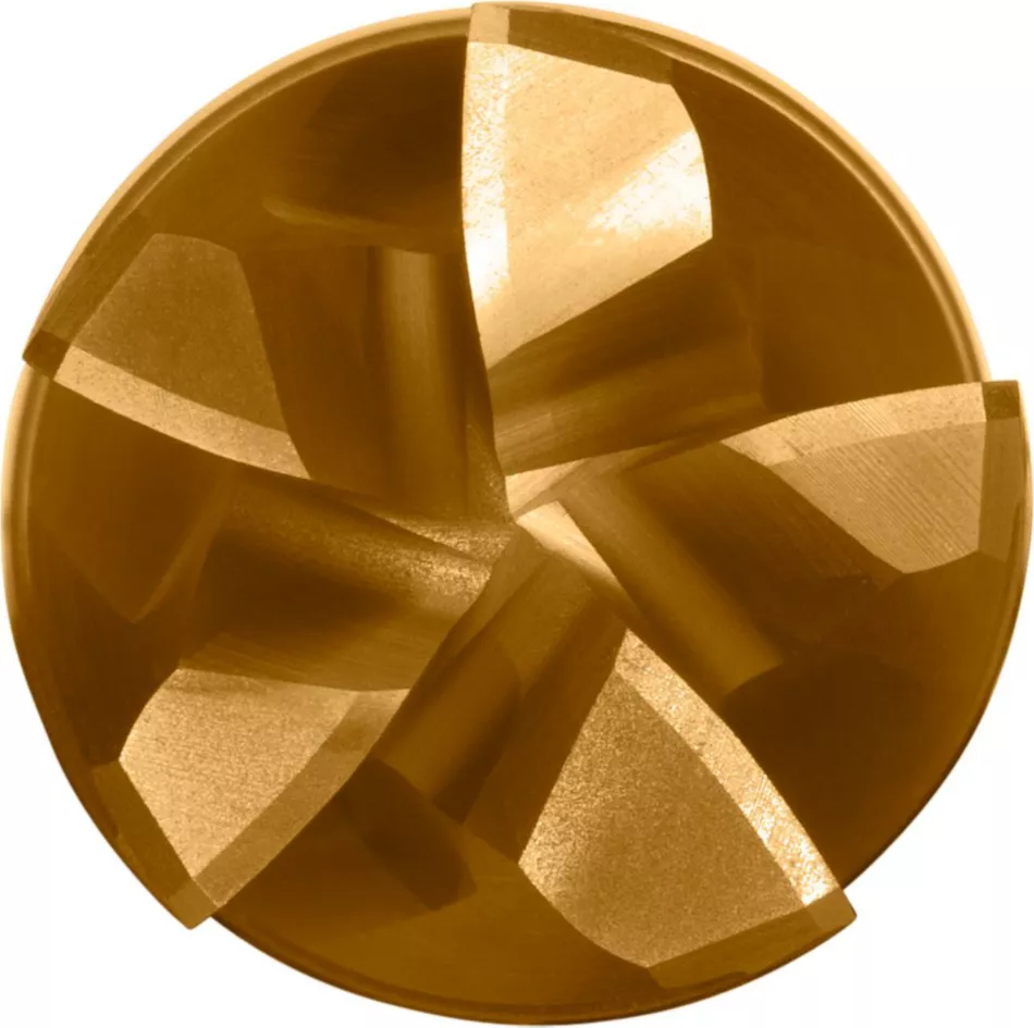 HARVI II TE Five Flute End Mill for Increased MRR Covering the Broadest Range of Applications and Materials;Roughing and Finishing with One Tool Kennametal HARVI II TE - Chamfered - 5 Flutes - Plain Shank - Metric [7156121]