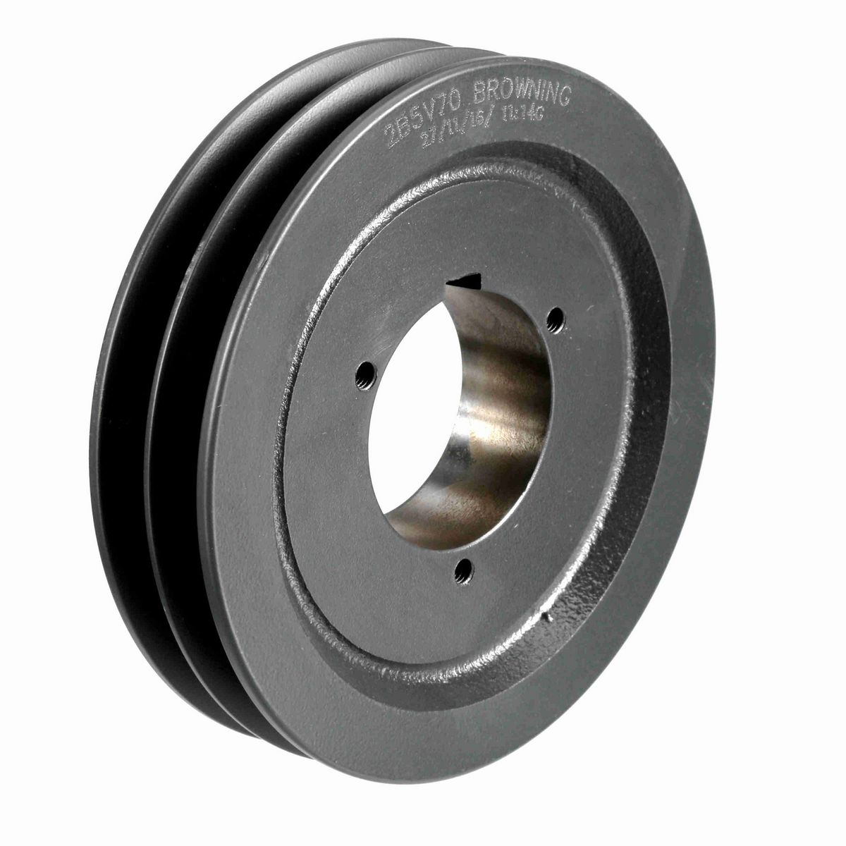 Browning 2 Groove Cast Iron Bushed Bore Multiple Sheave - 2B5V70