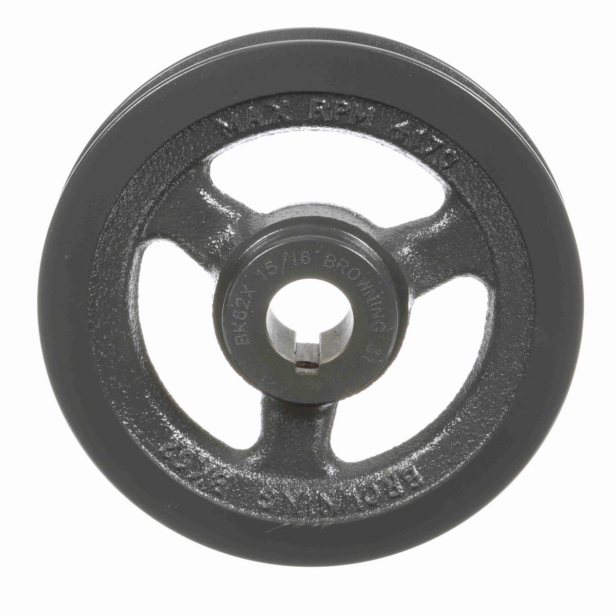 Browning 1 Groove Cast Iron FHP - Finished Bore Sheave - BK62X15/16