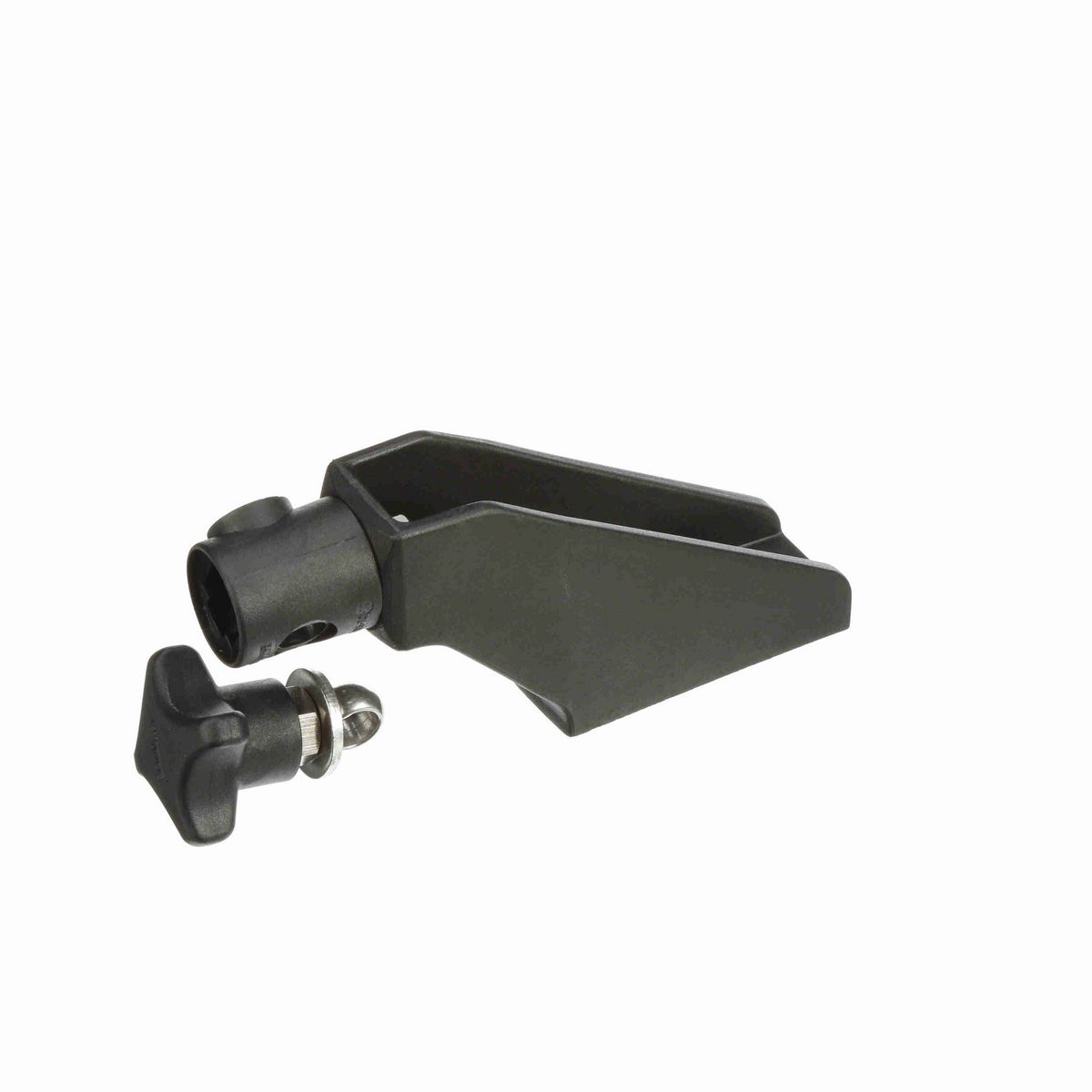 System Plast BRACKET - STANDARD DUTY, NYLON, WITH NYLON SWIVEL HEAD FOR 1/2" ROD - VG-203LTC-12