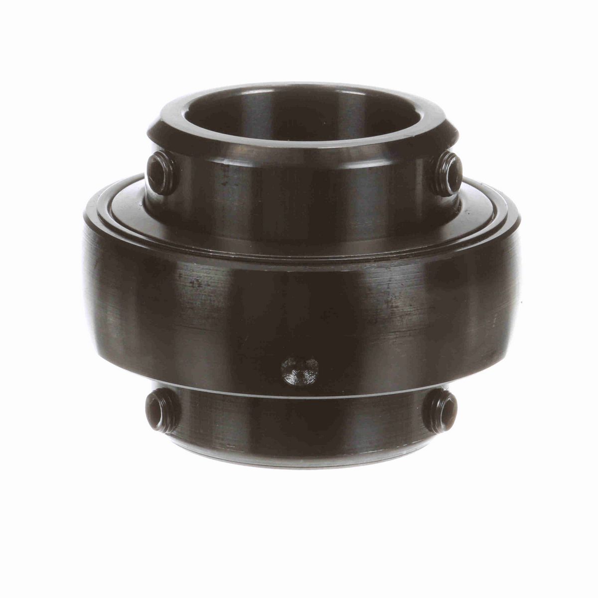 Sealmaster Mounted Insert Only Ball Bearing - 52100 Bearing Steel, Black Oxided - Double Setscrew Lock - 3-23D