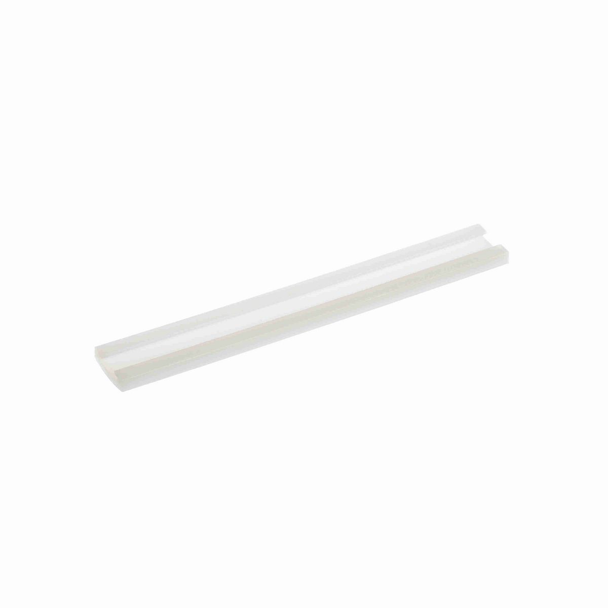 System Plast Combination Group B (Cover): 0.81"W X 0.25"H X 1200"L White UHMW-PE - VG-P813-100