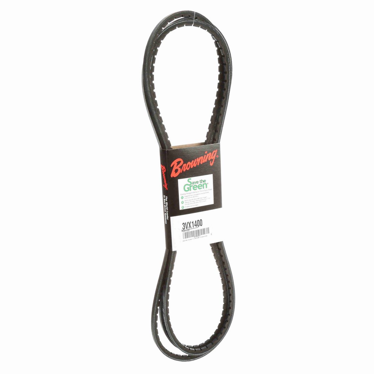 Browning EPDM Notched Belt 98% Efficient - 3VX1400