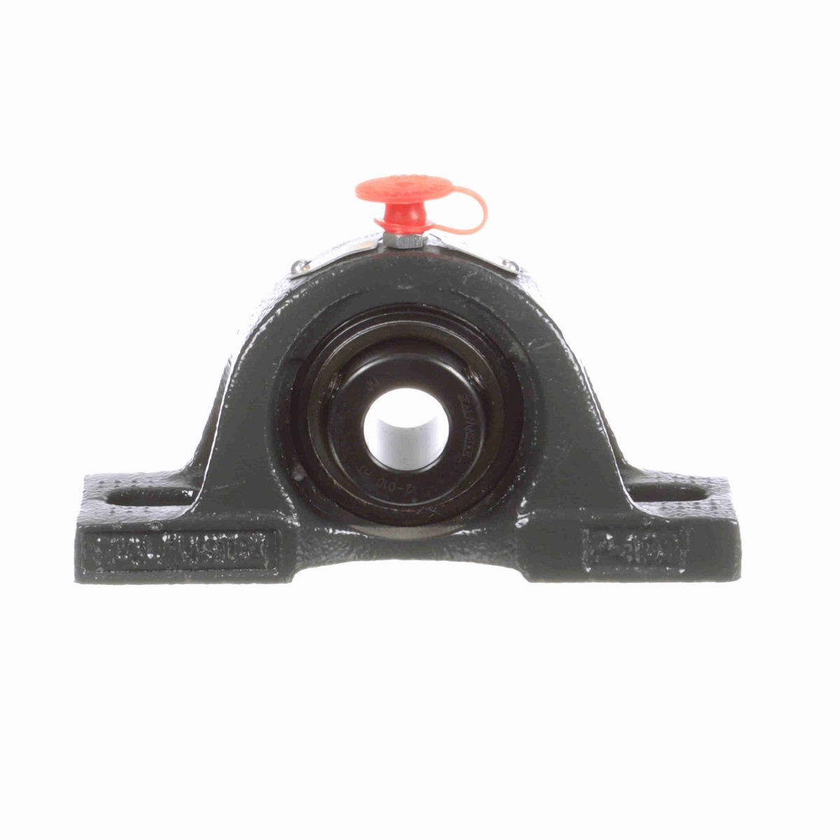 Sealmaster Mounted Cast Iron Two Bolt Pillow Block Ball Bearing - 52100 Bearing Steel, Black Oxided - Setscrew Lock - High Temperature - NP-10 HT