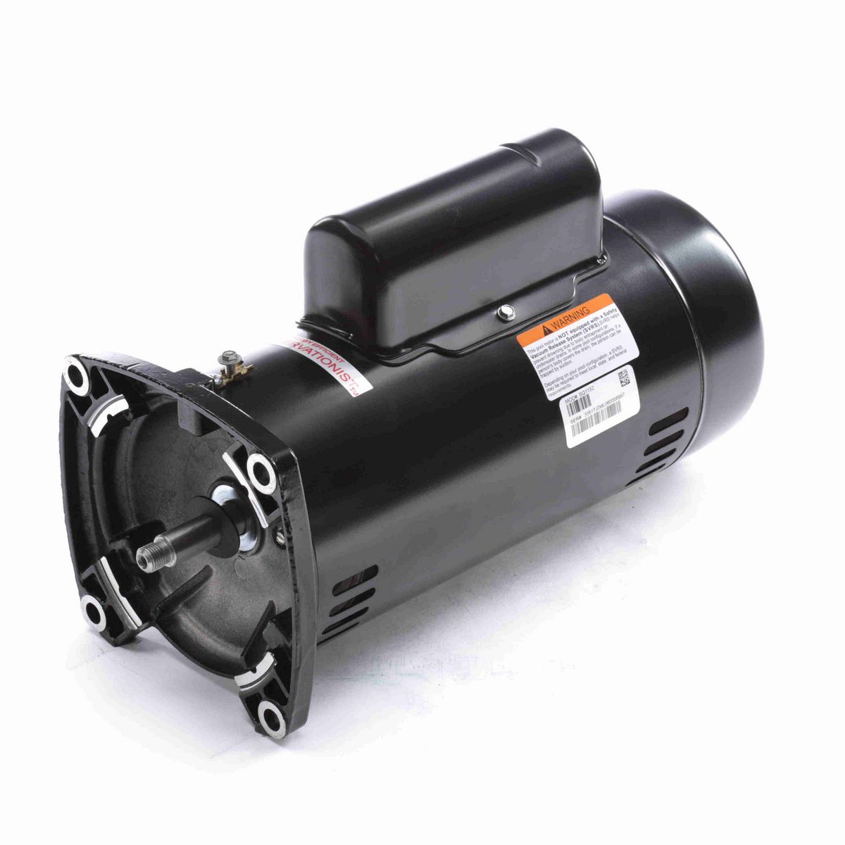 Century Pool Pump Motor, 1 1/2 HP, 1 Ph, 60 Hz, 230 V, 3600 RPM, 48Y Frame, ODP - SQ1152