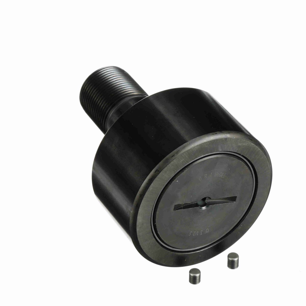 Опорный ролик с цапфой McGill CAMROL CF 3 1/2 S, цилиндрический, с уплотнением, со шлицем под отвёртку, дюймовый