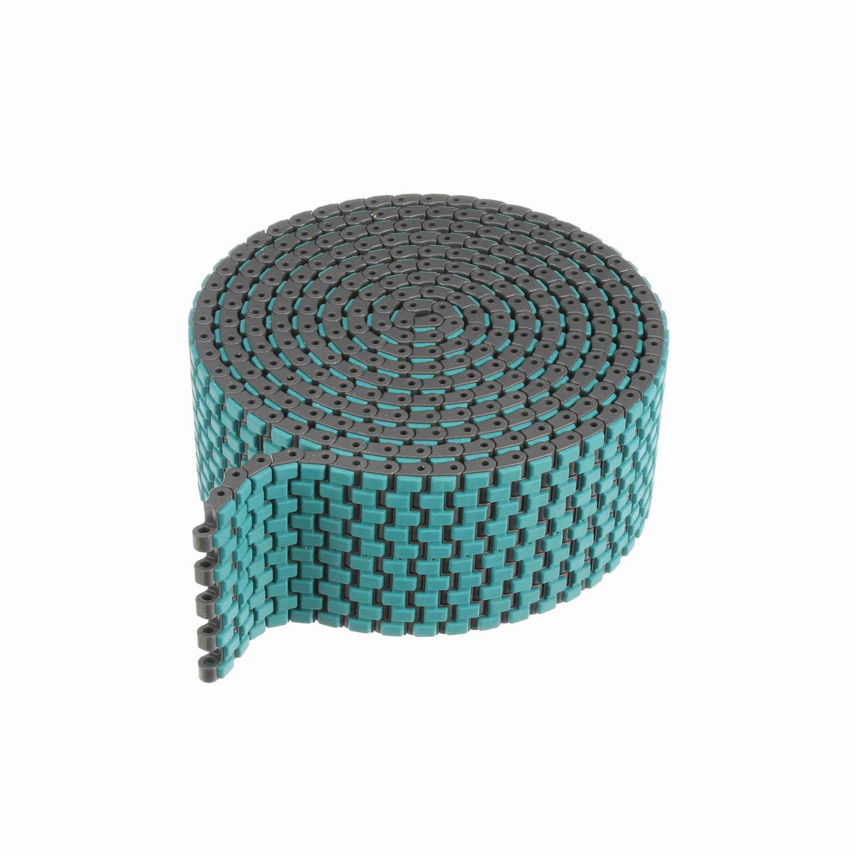 System Plast 2120FT VG Straight Running SuperGrip™, Material: Gray Low Friction, Width: 85mm, Pitch: 0.5in - LFG2120FT-M0085VG