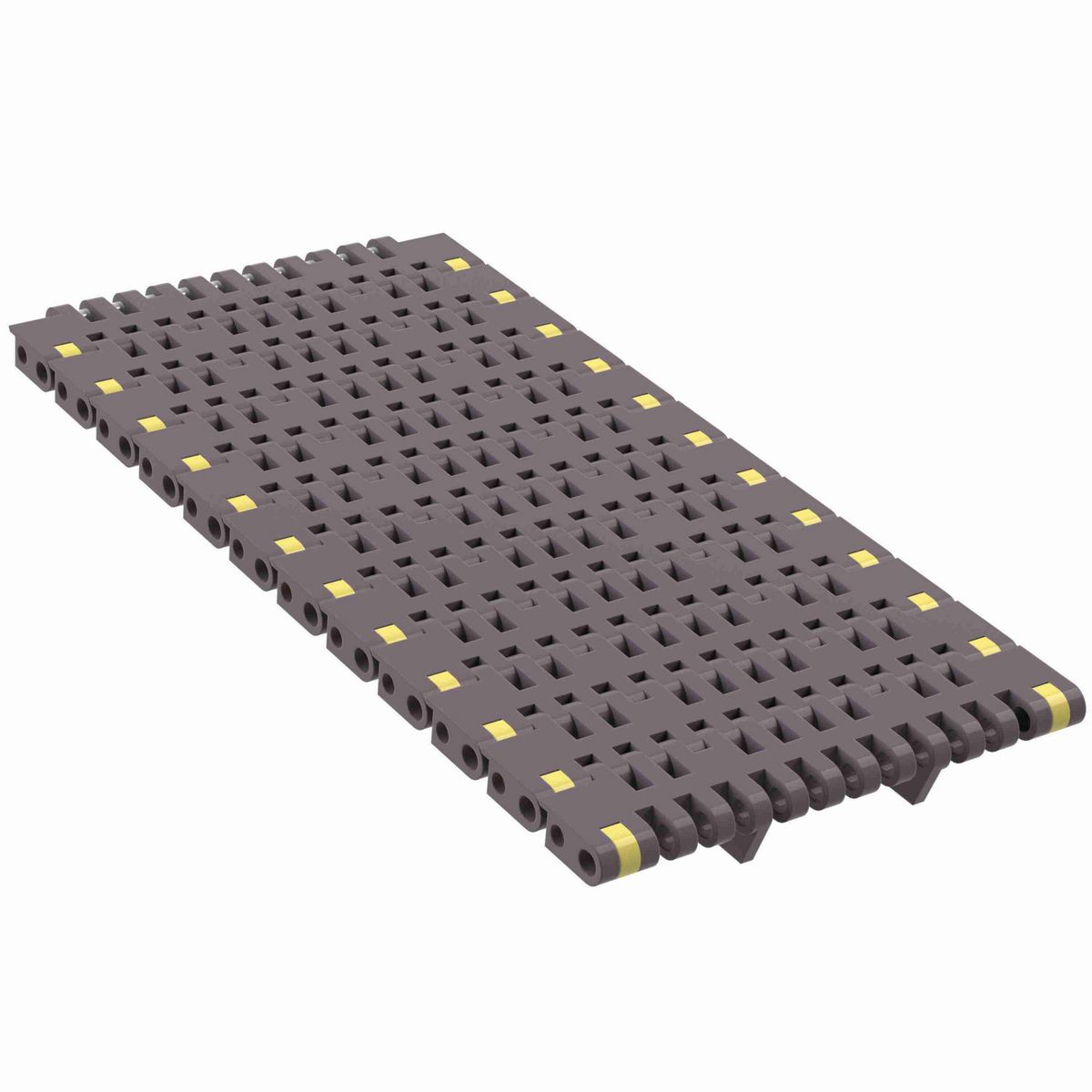 Rexnord 8506 Straight Running Flush Grid, Material: Brown High Performance, Width: 4.5in, Pitch: 0.75in - 81418171