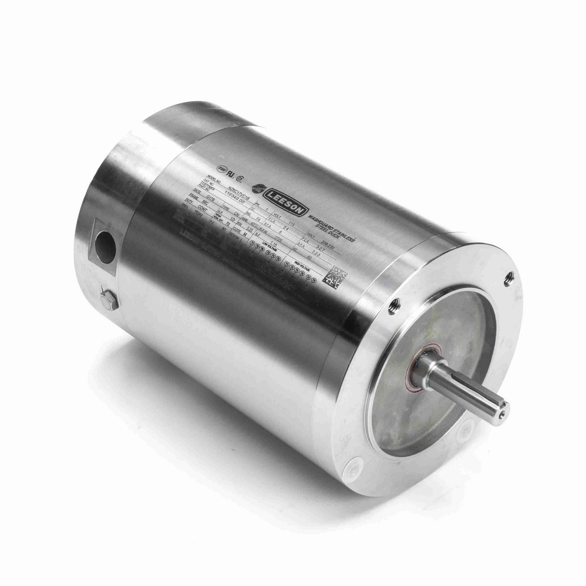 LEESON Premium Duck™ General Purpose Motor, 0.33 HP, 1 Ph, 60 Hz, 115/230 V, 1800 RPM, 56C Frame, TENV - 116349.00