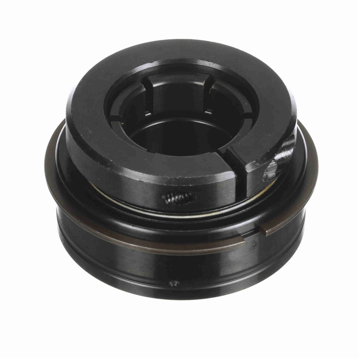 Sealmaster Mounted Insert Only Ball Bearing - 52100 Bearing Steel, Black Oxided - Concentric Lock - ER-18T