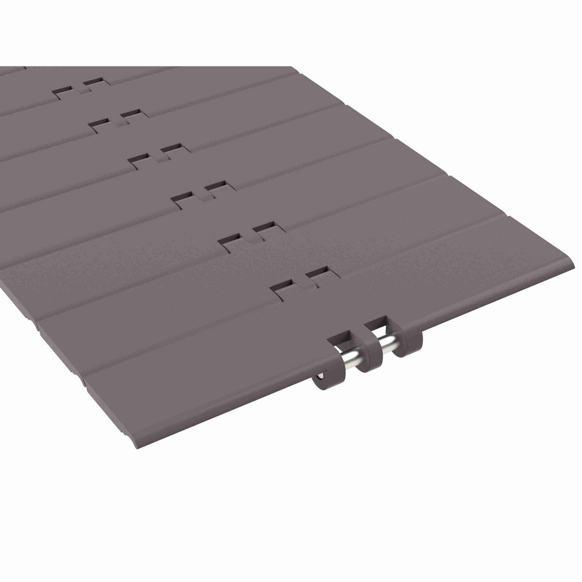 Rexnord 831 Straight Running Solid Top, Material: Brown High Performance, Width: 7.5in, Pitch: 1.5in - 81400023