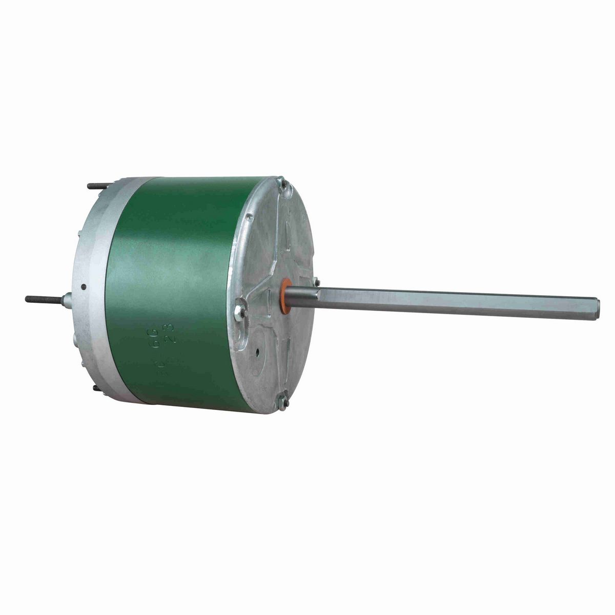 Genteq EVERGREEN® OM Condenser Fan Motor, 1/3 HP, 1 Ph, 60/50 Hz, 208-230 V, 825/1075 RPM, 2 Speed, 48 Frame, CLOSEDAO - 6303S