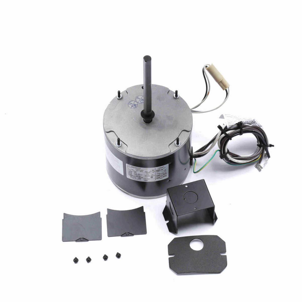 Century Condenser Fan Motor, 1/4 HP, 1 Ph, 60 Hz, 460 V, 1075 RPM, 1 Speed, 48 Frame, TEAO - 788A