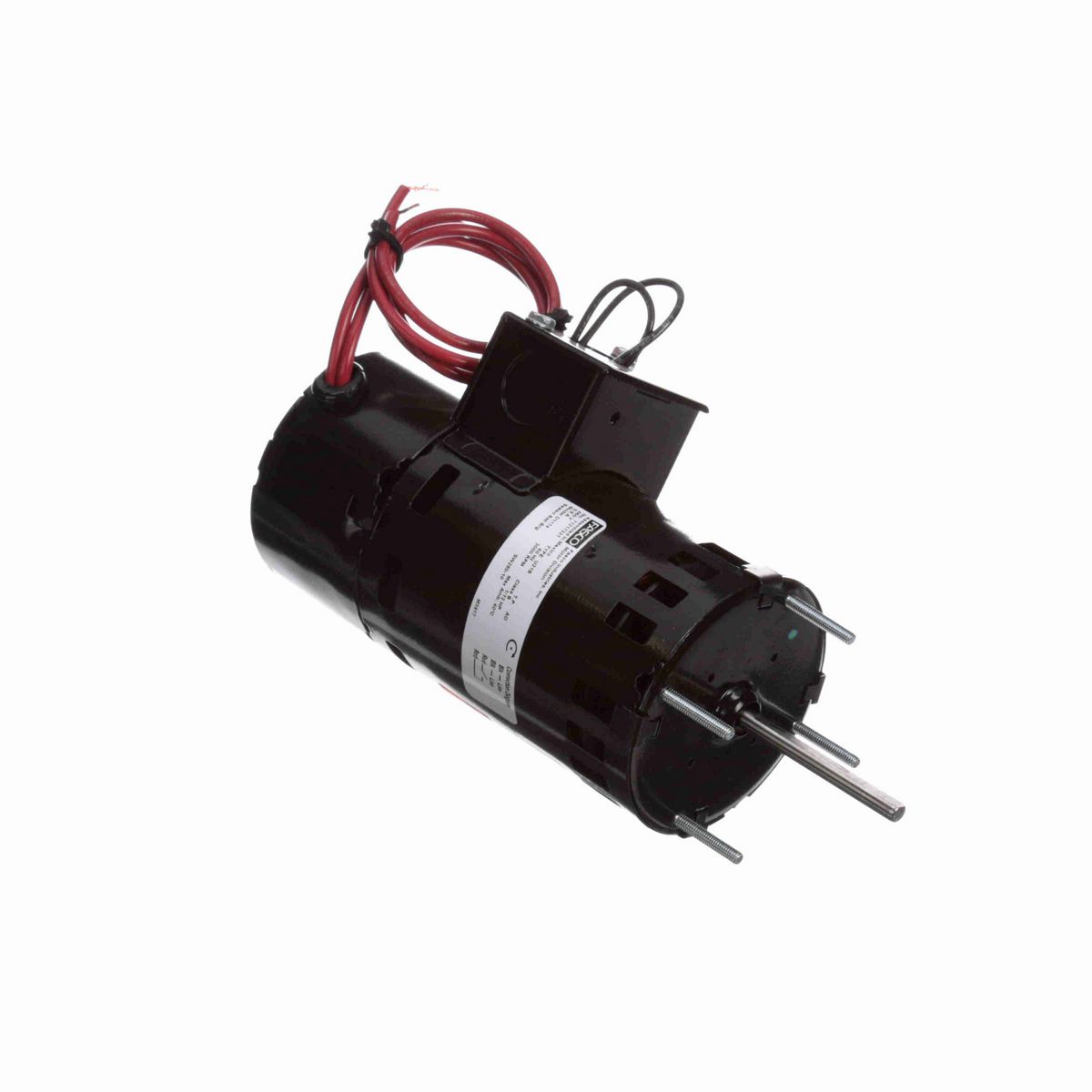 FASCO OEM Replacement Motor, 1/12 HP, 1 Ph, 60 Hz, 460 V, 3000 RPM, 1 Speed, 3.3" Diameter, OAO - D1174