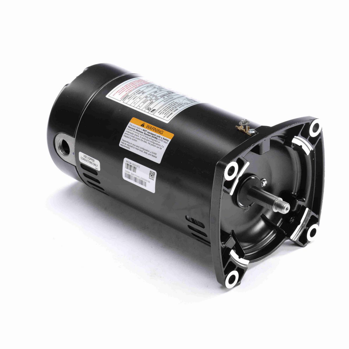 Century Pool Pump Motor, 3/4 HP, 1 Ph, 60 Hz, 230/115 V, 3600 RPM, 48Y Frame, ODP - USQ1072