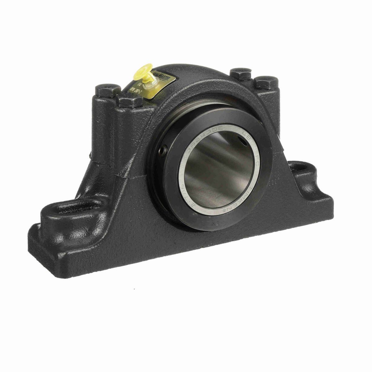 Sealmaster Mounted Cast Iron Two Bolt Pillow Block Tapered Roller - 52100 Bearing Steel - Double Collar Mount Lock - RPB 207-2