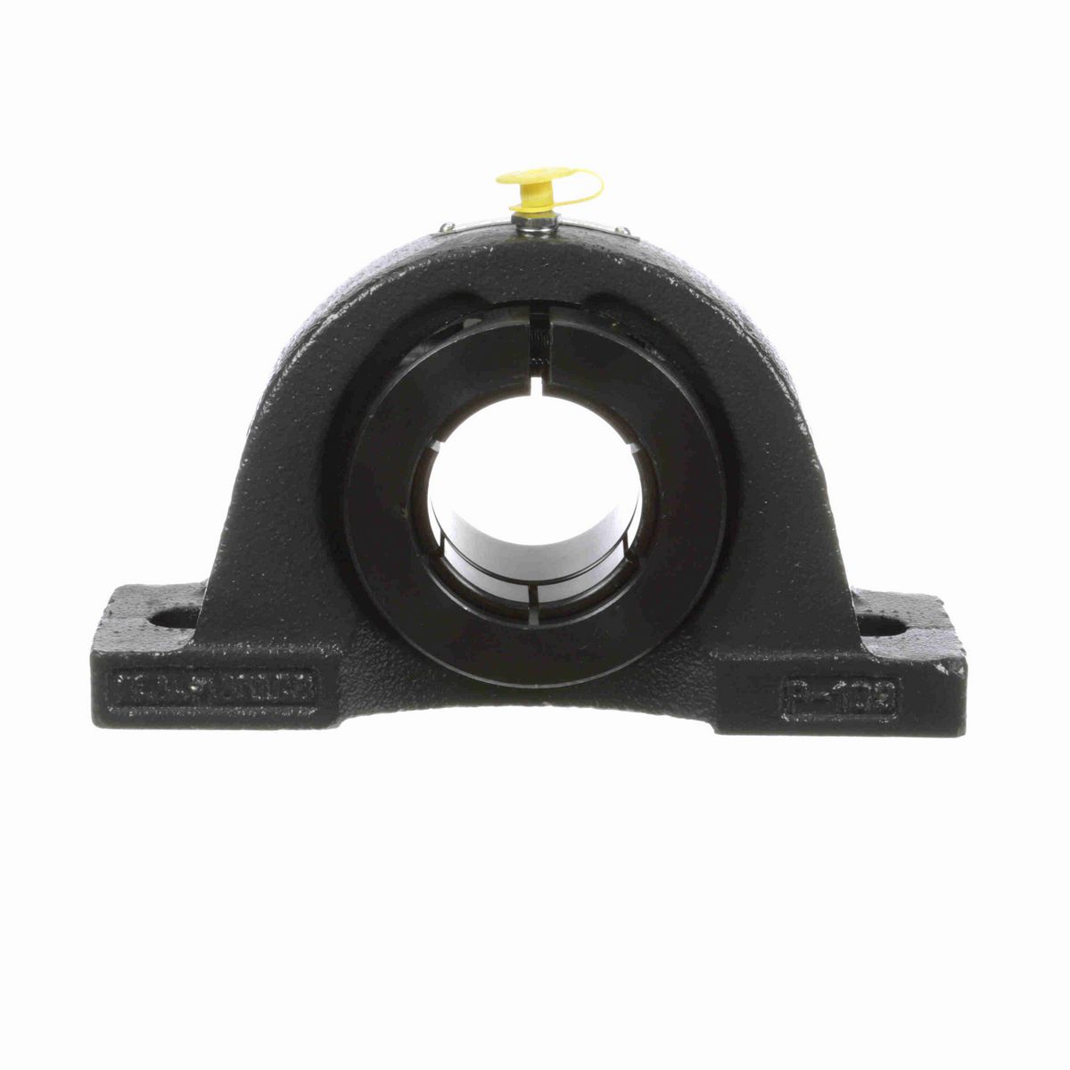 Sealmaster Mounted Cast Iron Two Bolt Pillow Block Ball Bearing - 52100 Bearing Steel, Black Oxided - Concentric Lock - NP-31TC
