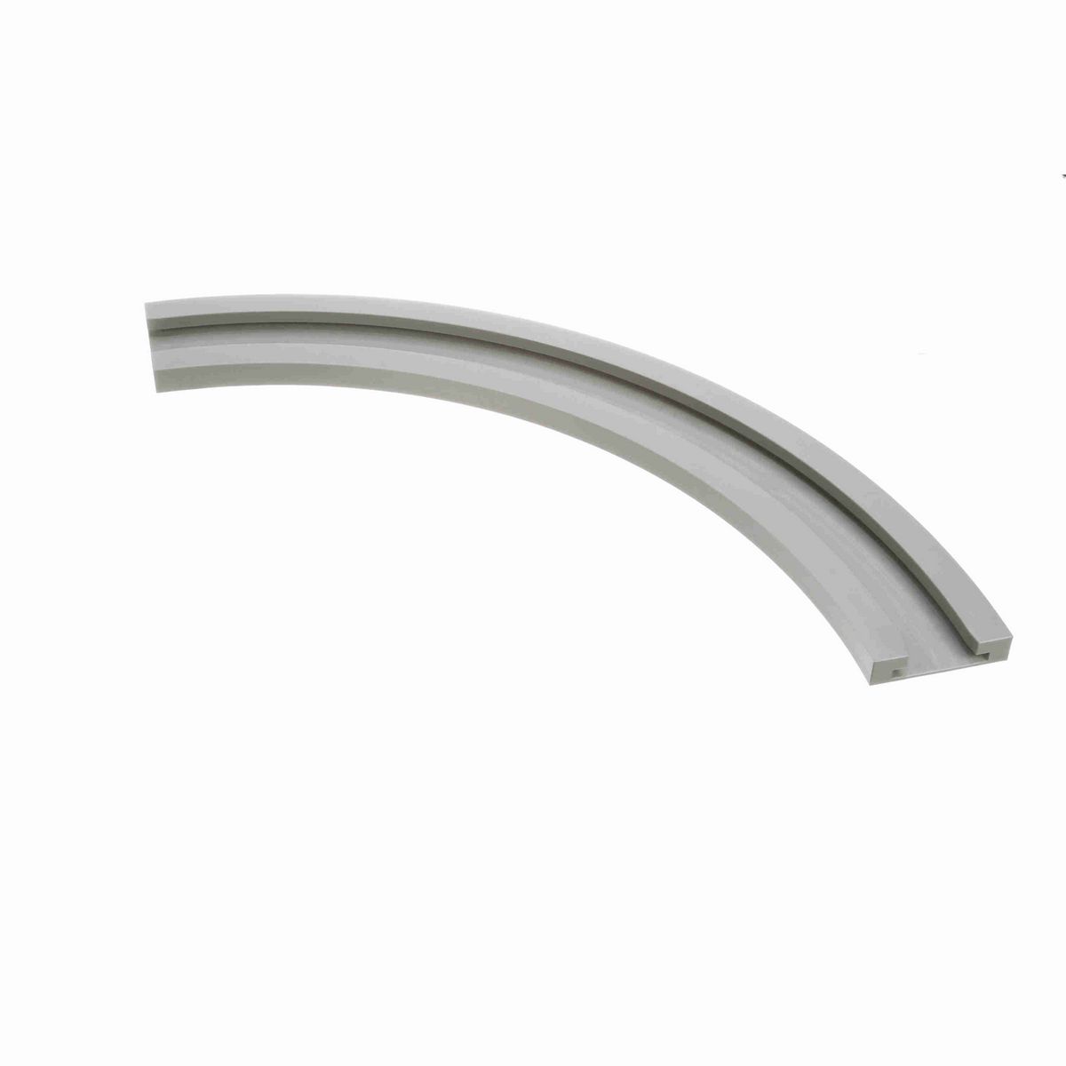 System Plast Tab Curve Track; Radius: 18-in, Series: VT-S-980, Height: 1-in , Track Width: 3.75-in , Material: NOLU-S - VT-S-980-T-18-0325