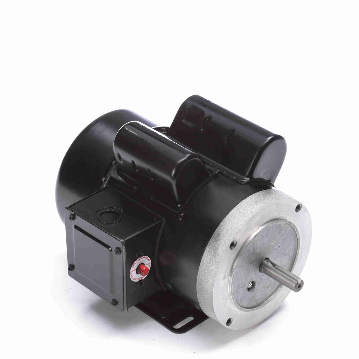 Century General Purpose Motor, 1.5 HP, 1 Ph, 60 Hz, 115/230 V, 3600 RPM, T56C Frame, TEFC - B871