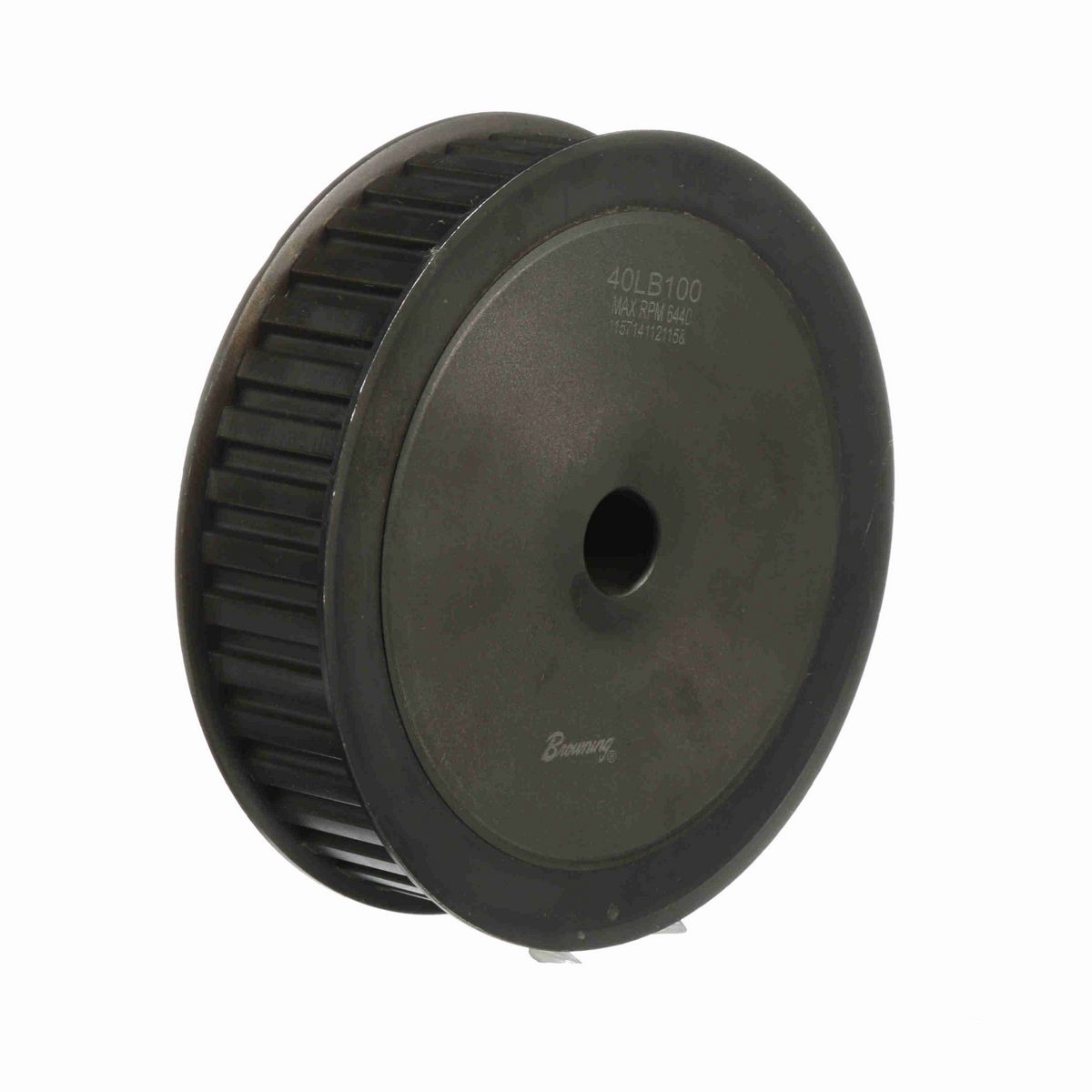 Browning Steel Rough Bore Gearbelt Pulley - 40LB100