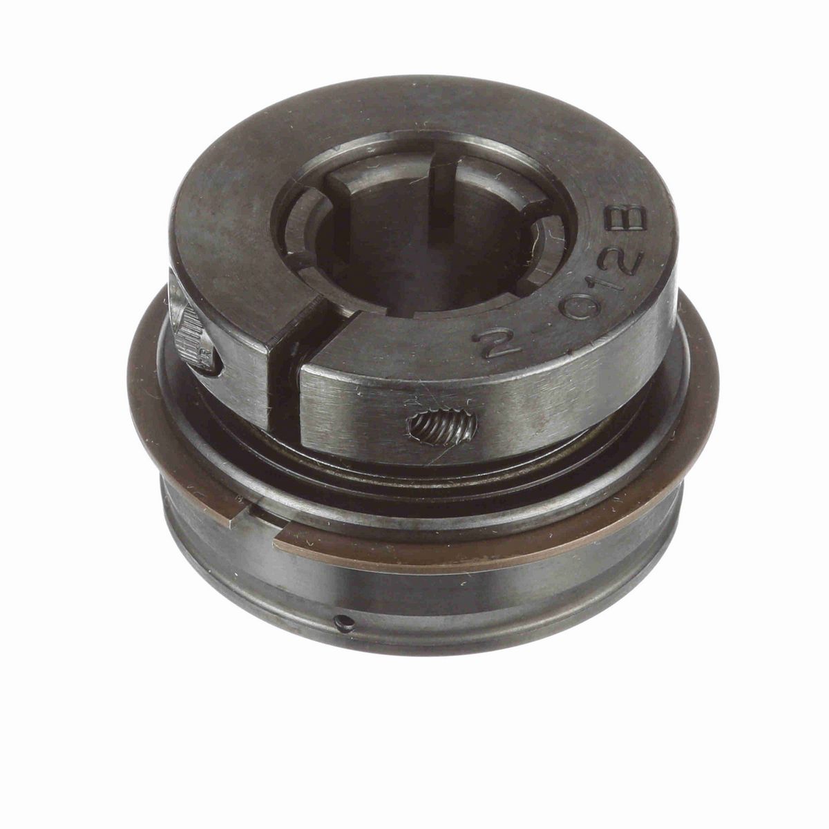 Sealmaster Mounted Insert Only Ball Bearing - 52100 Bearing Steel, Black Oxided - Concentric Lock - ER-12T