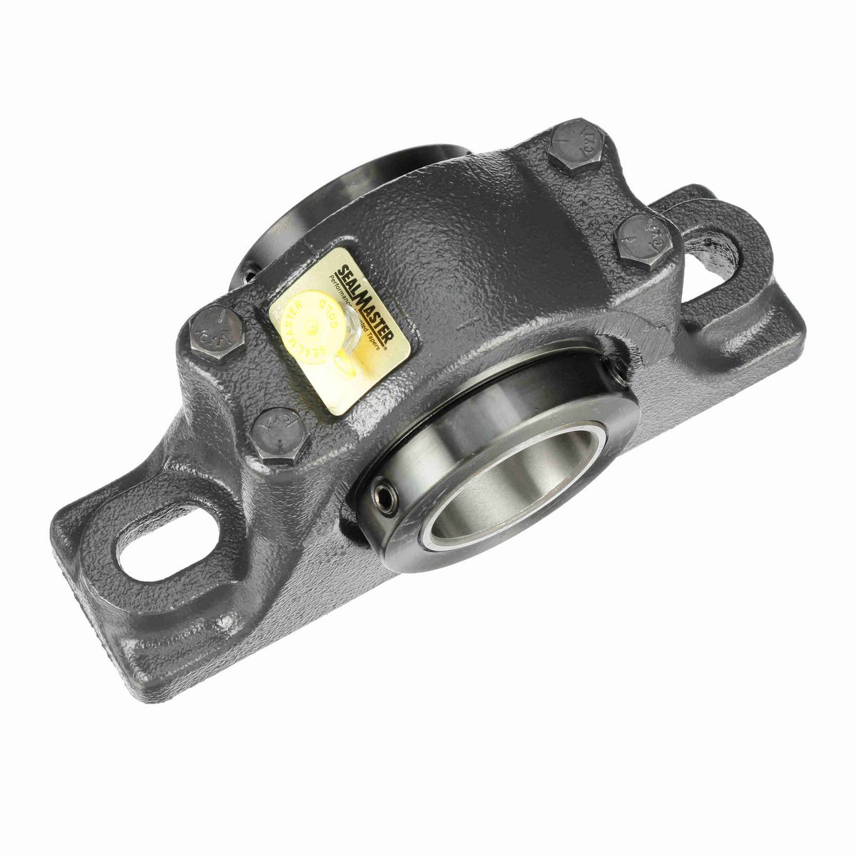 Sealmaster Mounted Cast Iron Two Bolt Pillow Block Tapered Roller - 52100 Bearing Steel - Double Collar Mount Lock - RPB 200-2