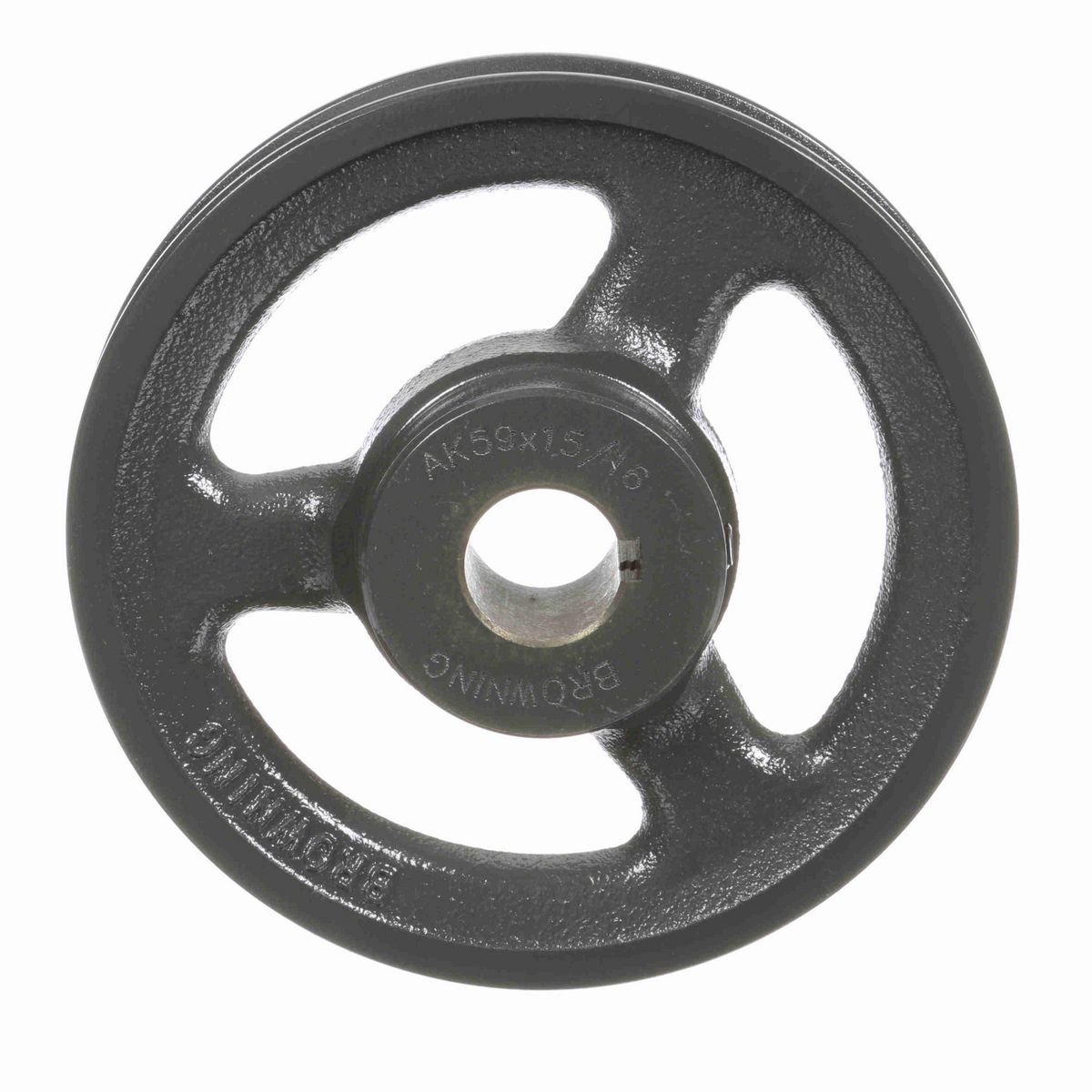 Browning 1 Groove Cast Iron FHP - Finished Bore Sheave - AK59X15/16