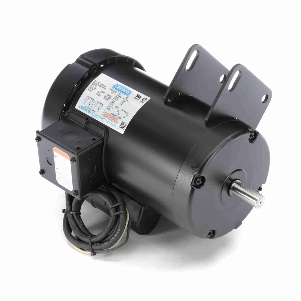 LEESON Other Purpose Motor, 4 HP, 1 Ph, 60 Hz, 230 V, 3600 RPM, 145Y Frame, TEFC - 120998.00