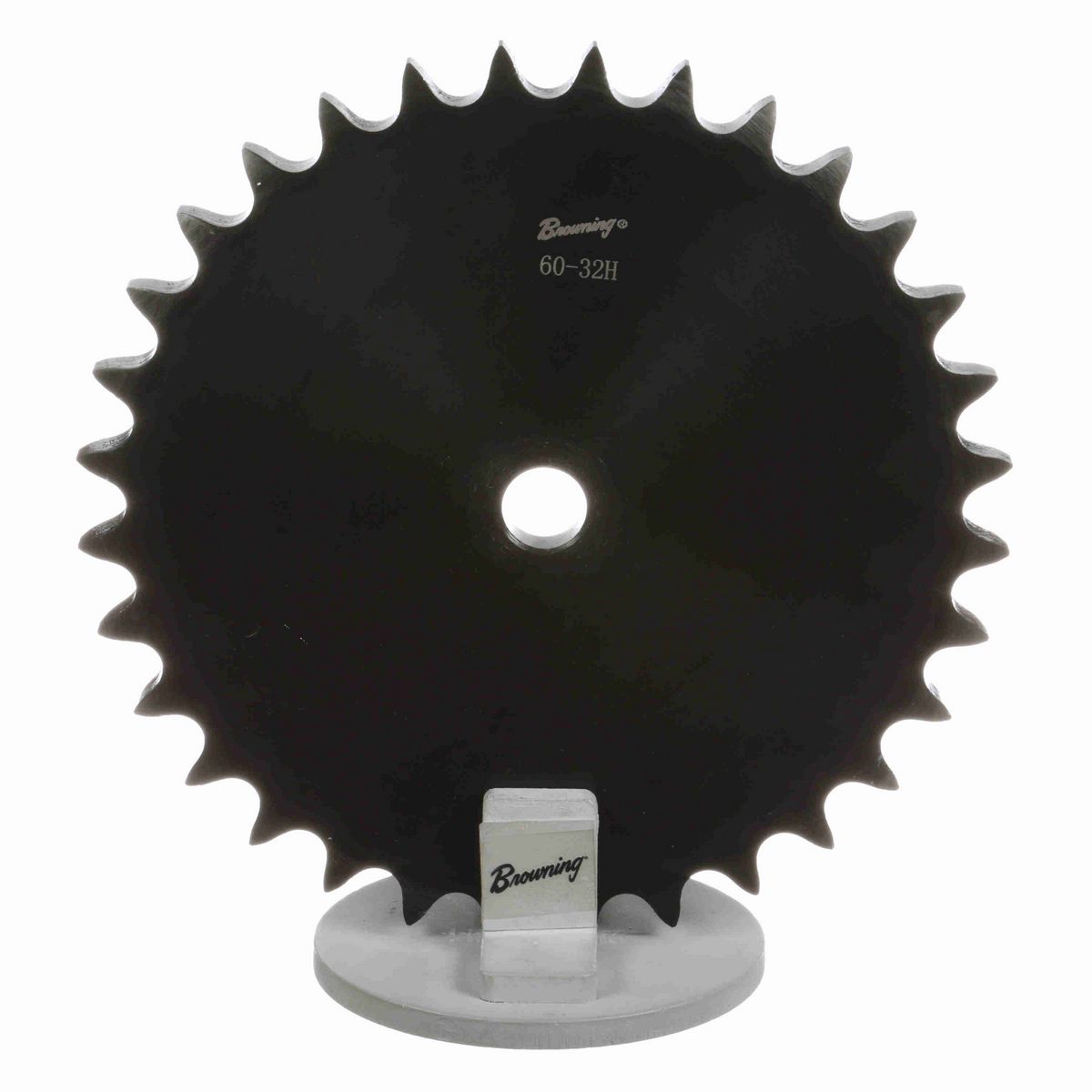 Browning Steel Minimum Plain Bore Roller Chain Sprocket - 60A32