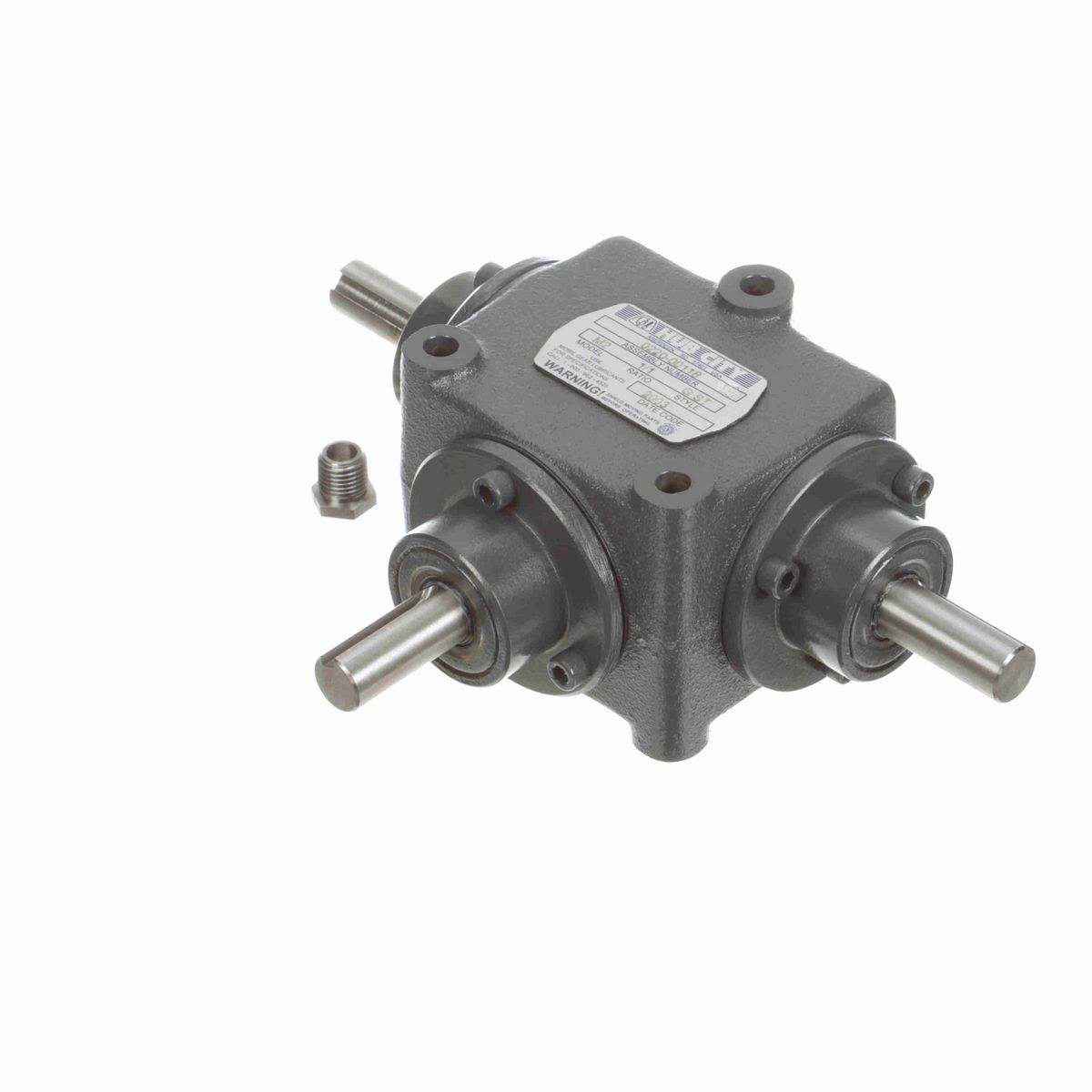 Hub City Bevel Gear Drives Cast Iron Bevel Reducer - M2 1/1 G ST