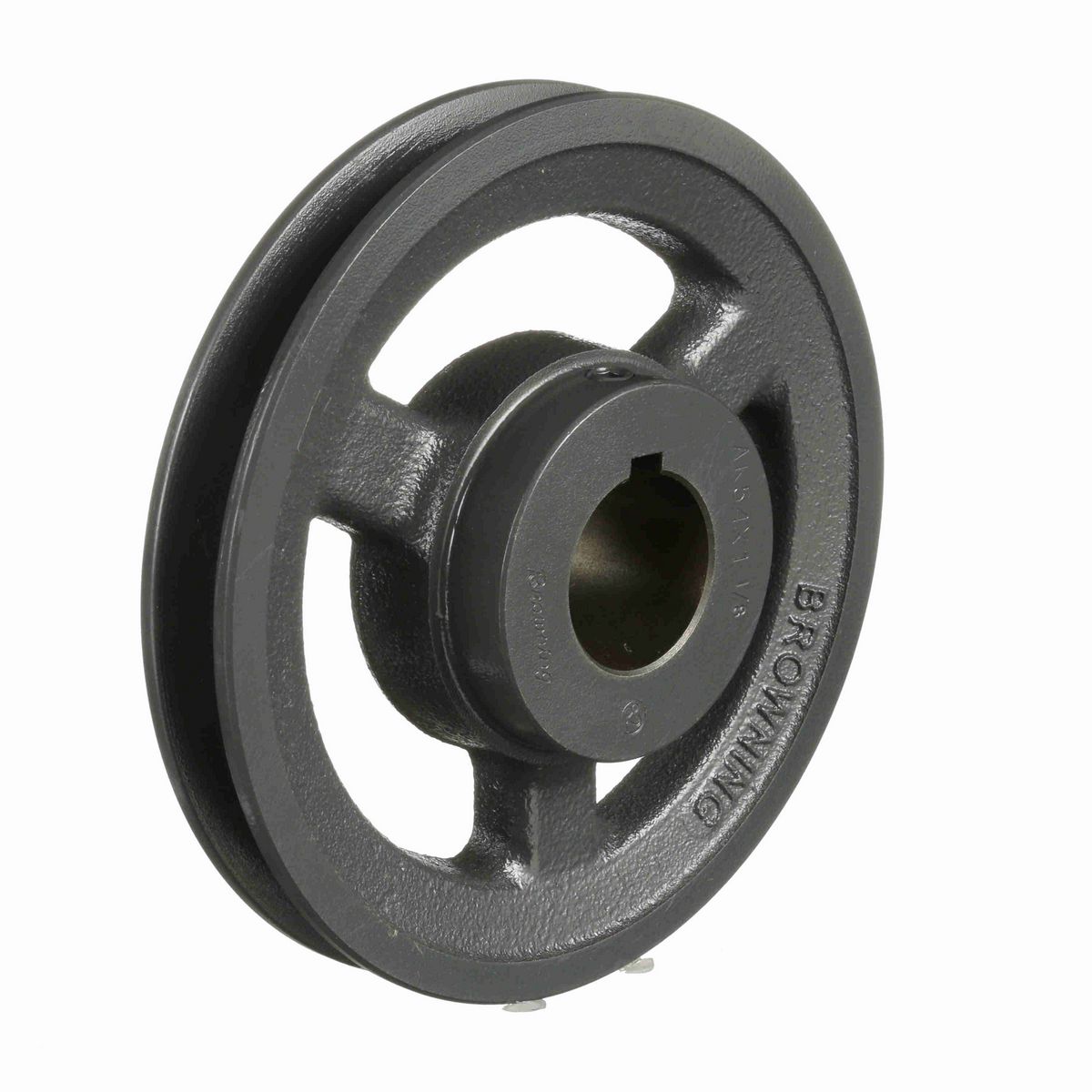 Browning 1 Groove Cast Iron FHP - Finished Bore Sheave - AK54X 1 1/8