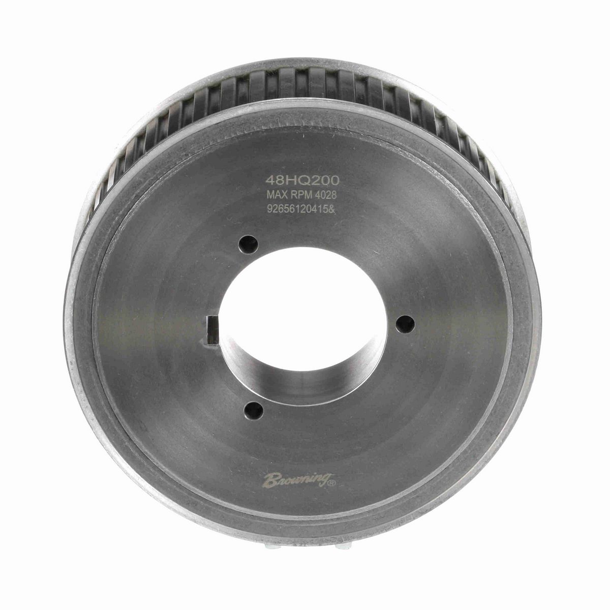 Browning Steel Bushed Bore Gearbelt Pulley - 48HQ200