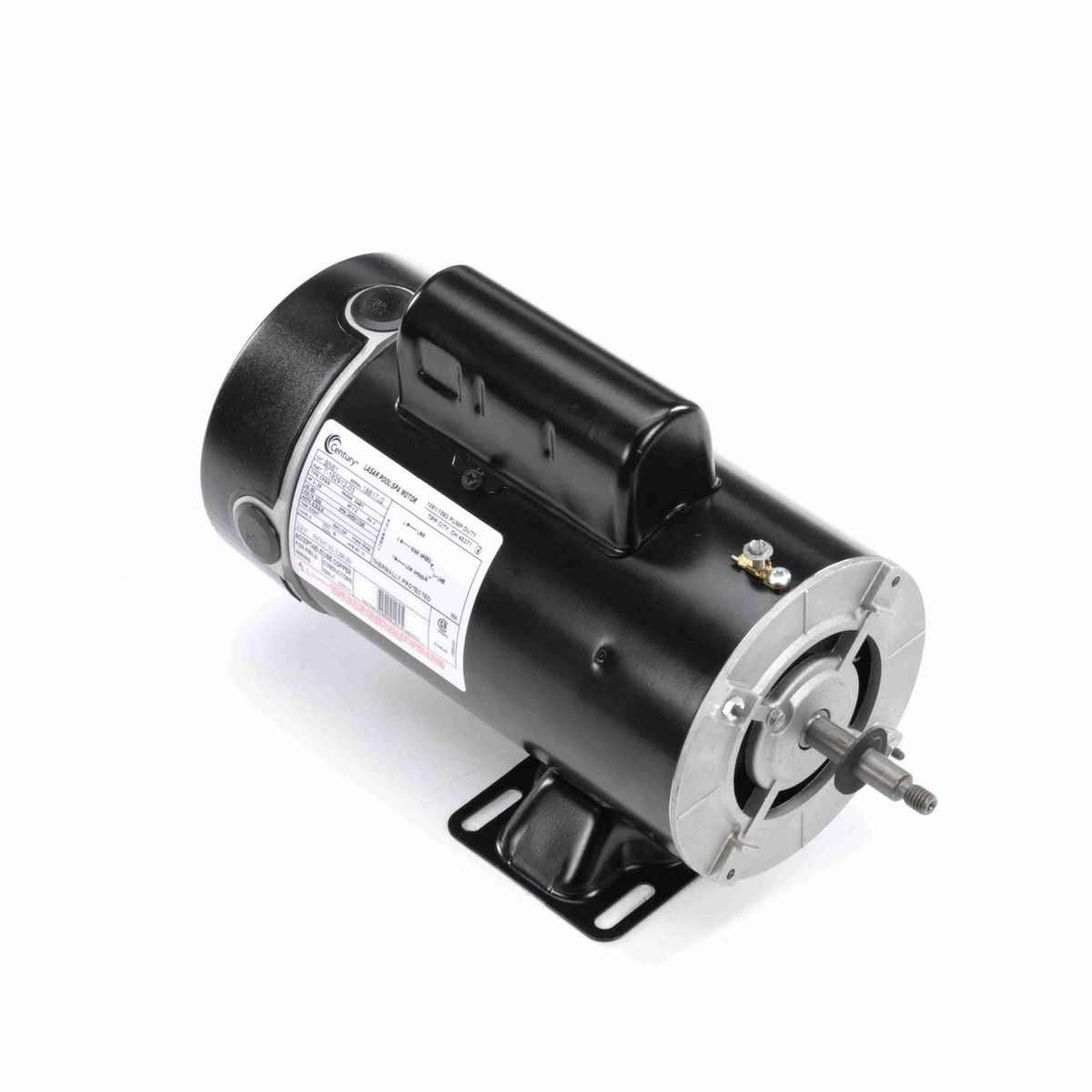Century Pool Pump Motor, 2-.25 HP, 1 Ph, 60 Hz, 230 V, 3600 RPM, X48Y Frame, DP - BN61