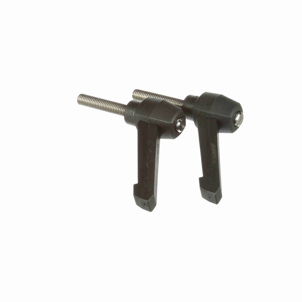 System Plast Ratchet Handle (Male); Thread: 3/8-16, Handle Length: 3.13-in Stud Length: 1.97-in, Color: Black - RH-30-BK-MS3816-50