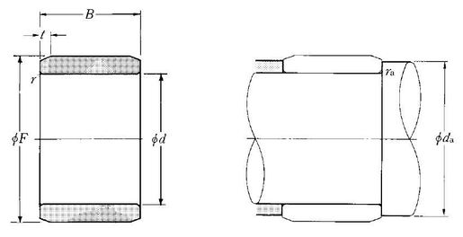 Внутреннее кольцо для игольчатых роликоподшипников NTN M1-202420