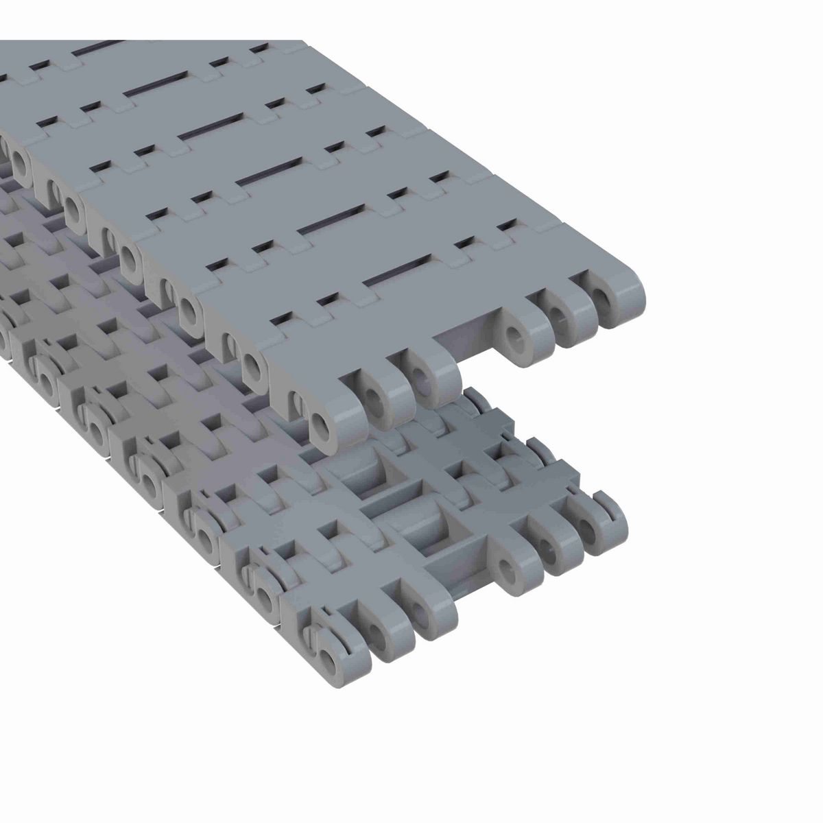 Rexnord 7705 Straight Running Solid Top, Material: Silver Platinum Series™ X, Width: 3.25in, Pitch: 1in - 10286163