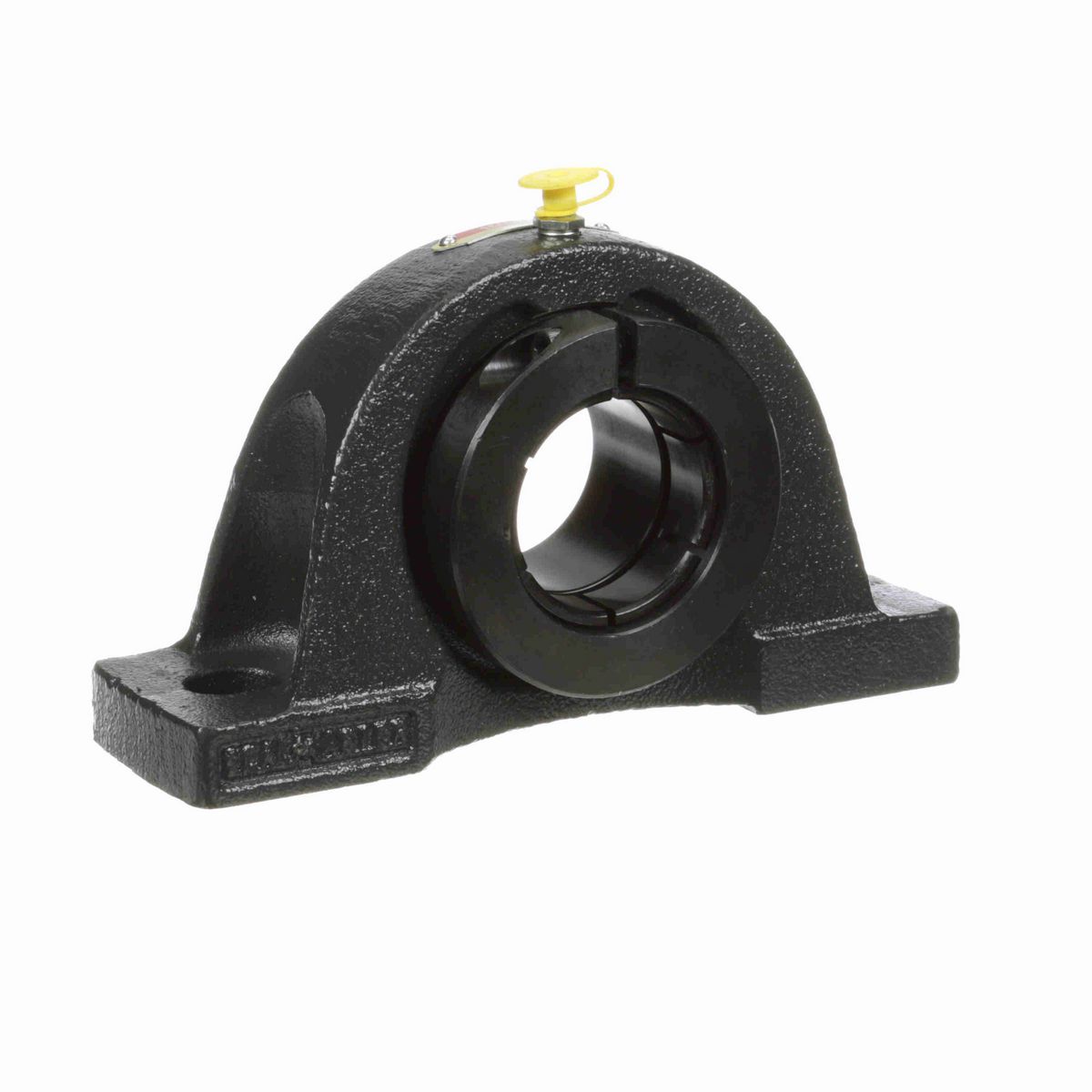 Sealmaster Mounted Cast Iron Two Bolt Pillow Block Ball Bearing - 52100 Bearing Steel, Black Oxided - Concentric Lock - Air Handling Housing Fit, Noise Tested - NP-39TC CXU