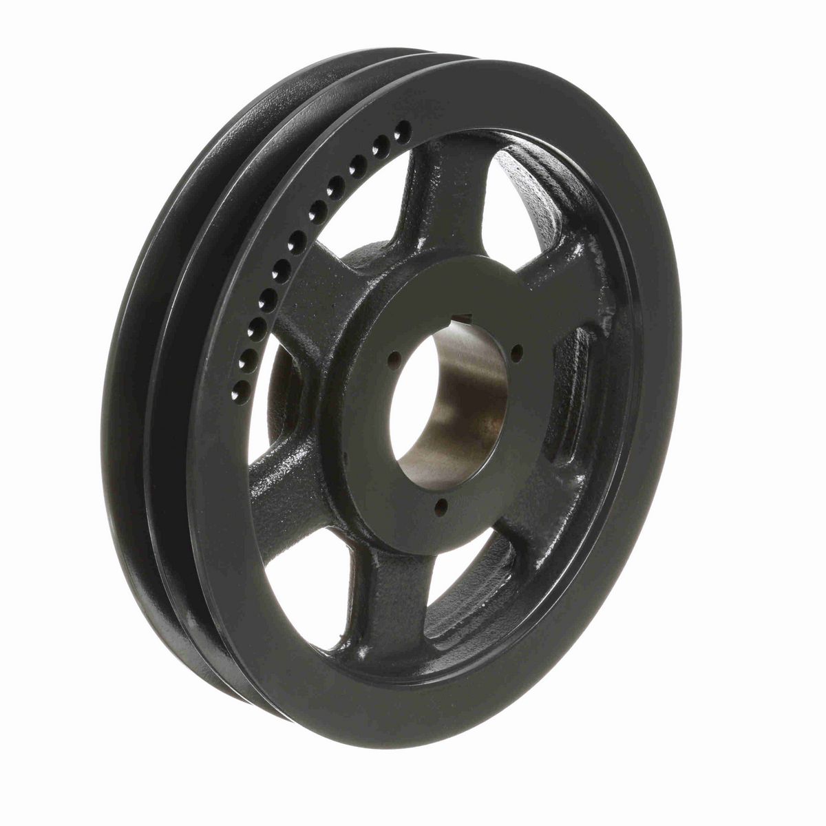 Browning 2 Groove Cast Iron Bushed Bore Multiple Sheave - 2TC110