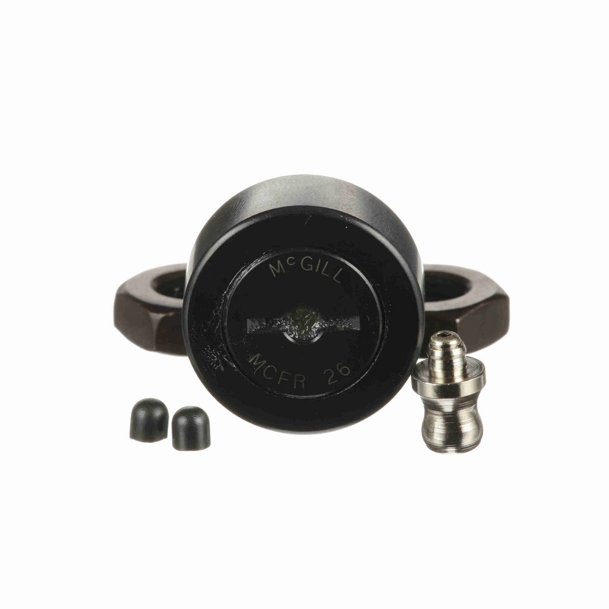 Опорный ролик с цапфой McGill CAMROL MCFR 26, бочкообразный, со шлицем под отвёртку, метрический