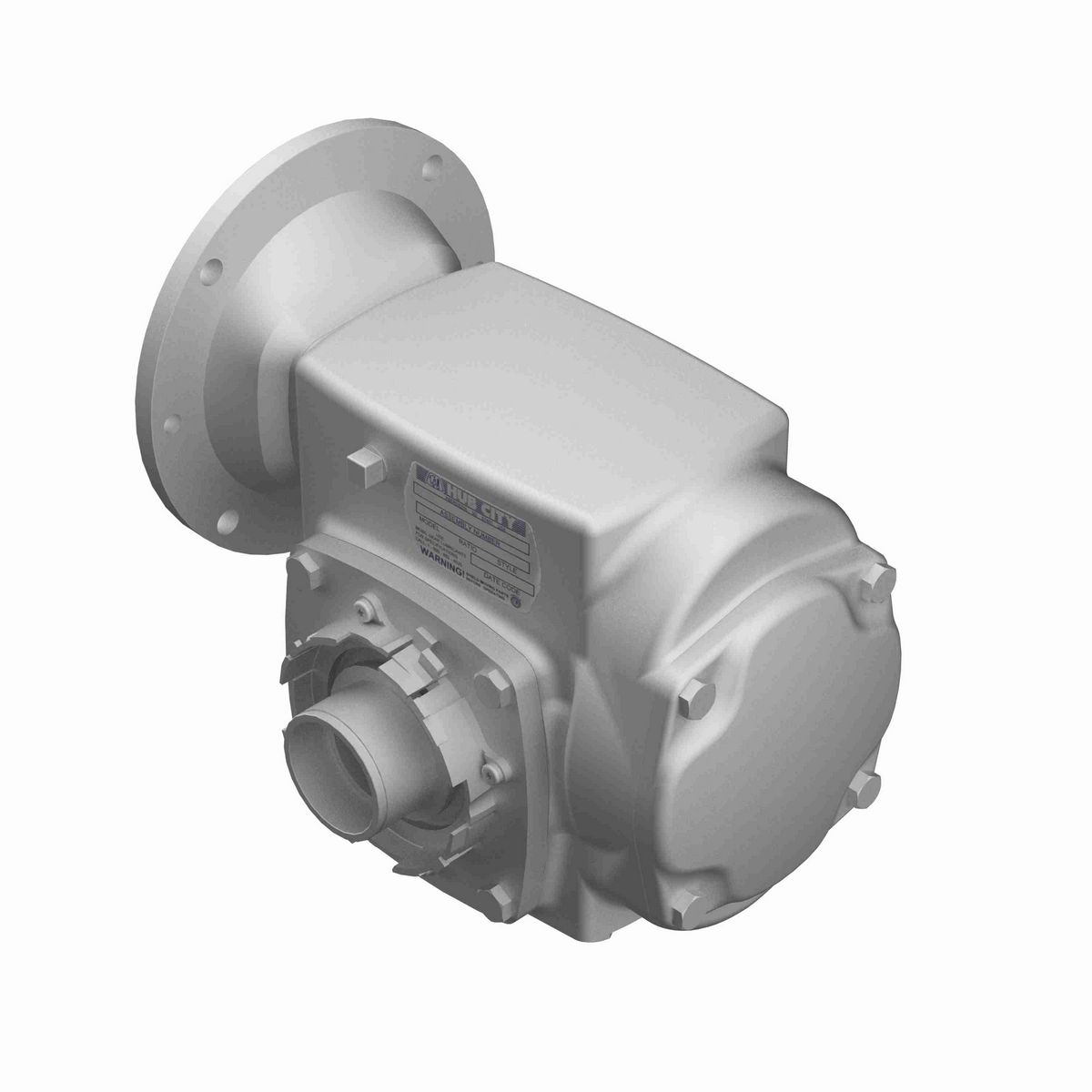 Hub City Stainless Steel HERA Gear Reducer HERA Stainless Steel Helical-Hypoid Reducer - SSHERA45EK 52.50 143TC KLS