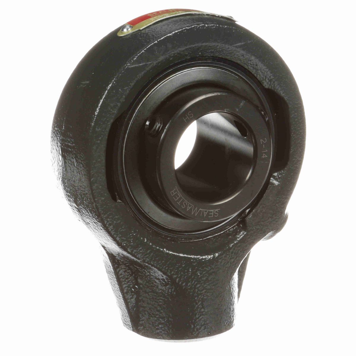 Sealmaster Mounted Cast Iron Hanger Unit Ball Bearing - 52100 Bearing Steel, Black Oxided - Setscrew Lock - SCHB-20