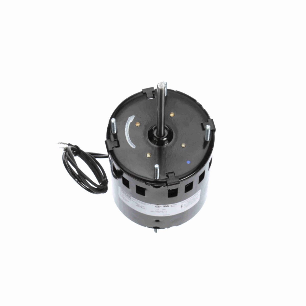 FASCO Fan and Blower Motor, 1/30 HP, 1 Ph, 60 Hz, 115 V, 3000 RPM, 1 Speed, 3.3" Diameter, OAO - D208