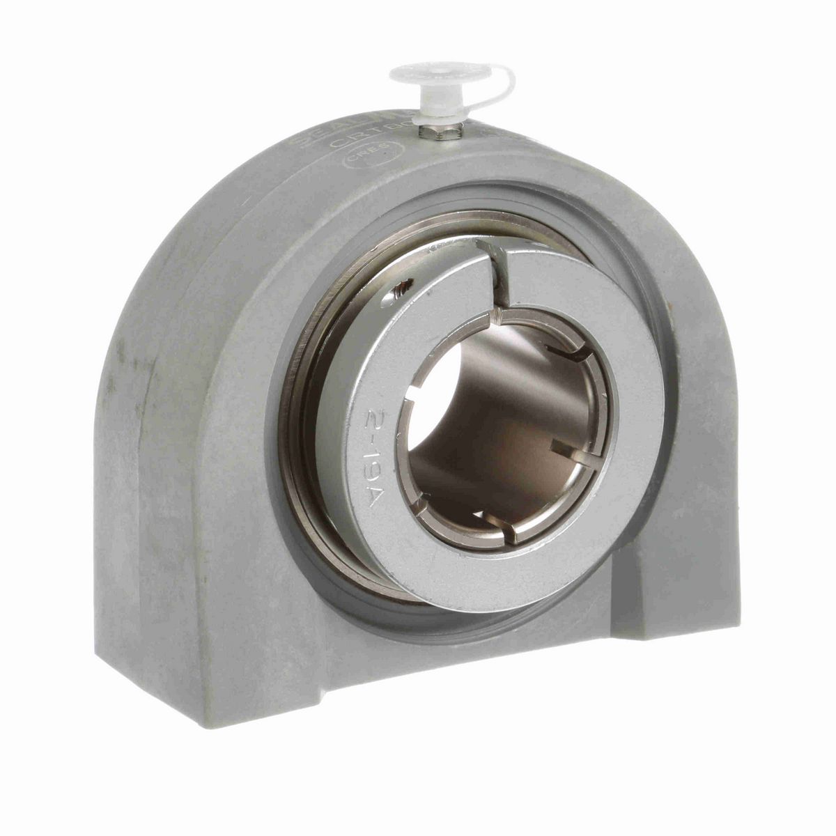Sealmaster Mounted Composite Tapped Base Pillow Block Ball Bearing - 52100 Bearing Steel, Phosphorus Nickel Coated - Concentric Lock - Corrosion Resistant - CRTBC-PN24T