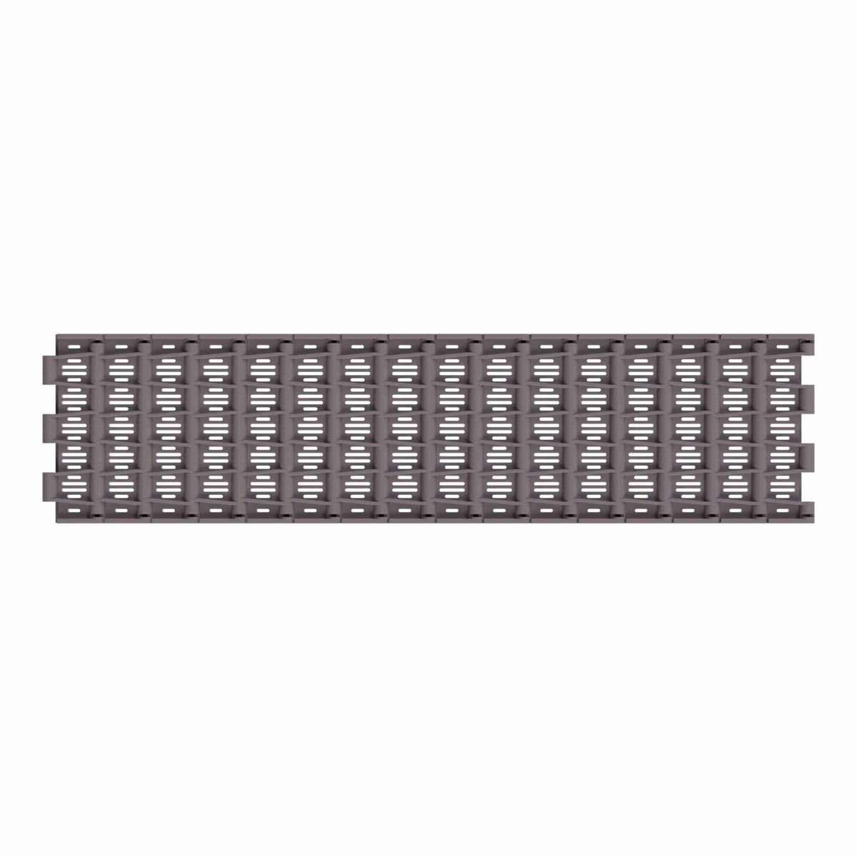 Rexnord 5706 Straight Running Flush Grid, Material: Brown High Performance, Width: 6in, Pitch: 1.5in - 81416773