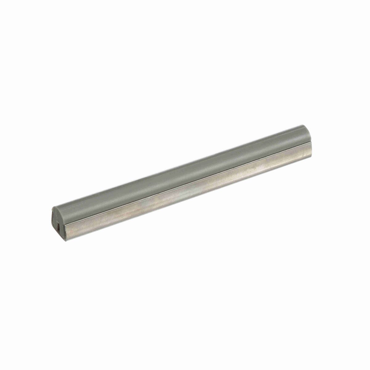 System Plast Round Rail Guide: 0.67"W X 0.67"H X 120"L Grey Nolu-S - VG-SSR-NS-10