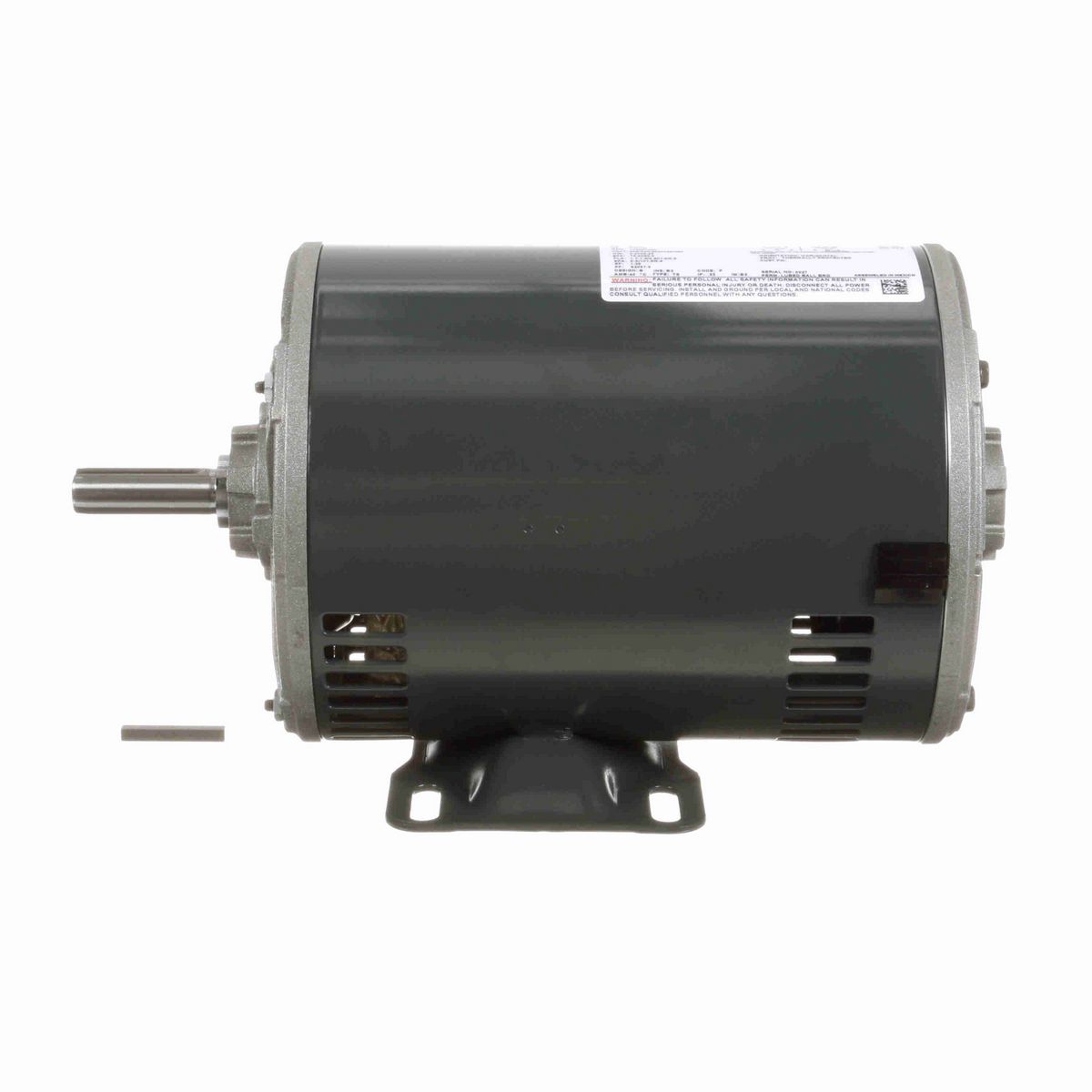 LEESON General Purpose Motor, 0.50 & 0.33 HP, 3 Ph, 60 & 50 Hz, 208-230/460 & 190/380 V, 1800 & 1500 RPM, 56 Frame, DP - G905A