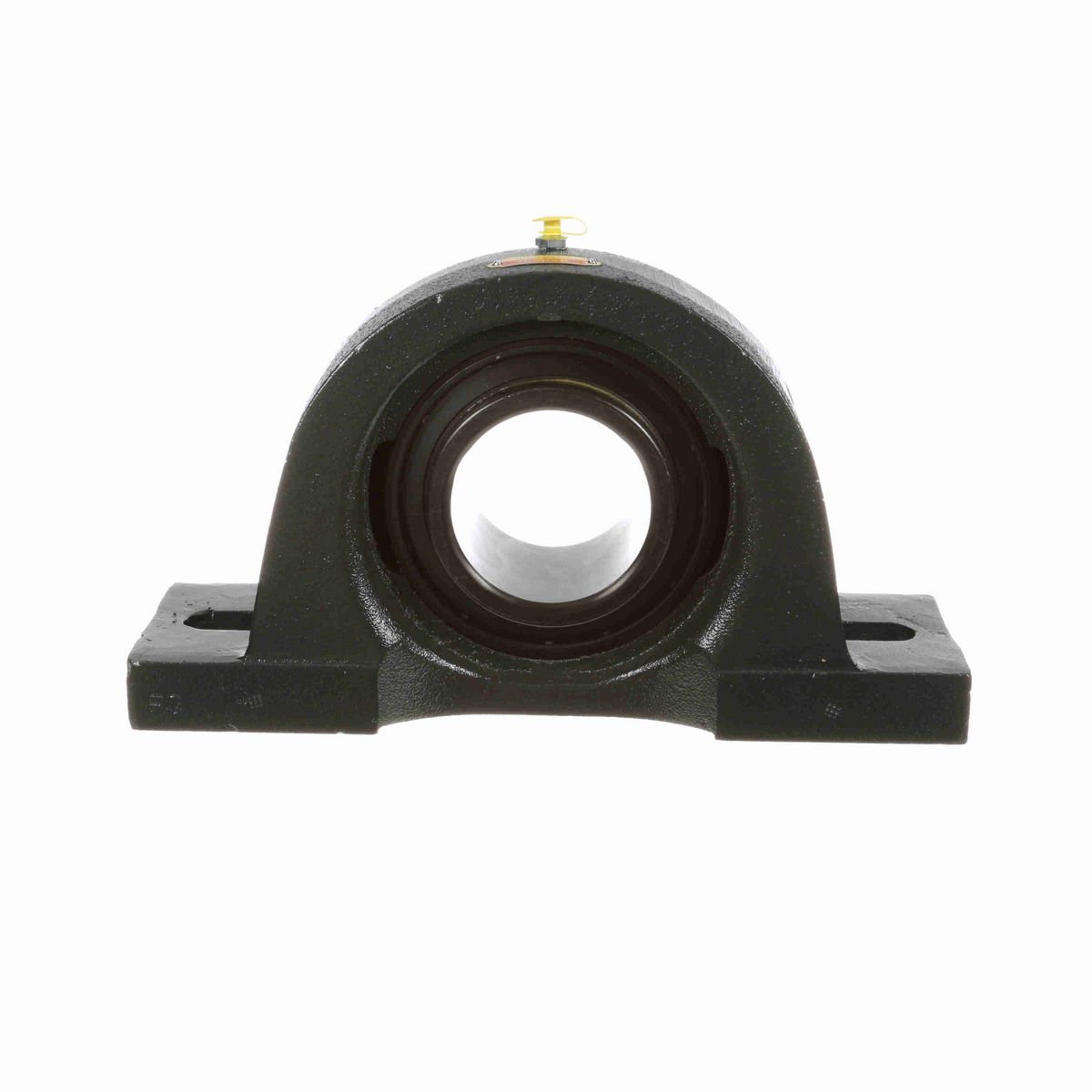 Sealmaster Mounted Cast Iron Two Bolt Pillow Block Ball Bearing - 52100 Bearing Steel, Black Oxided - Setscrew Lock - MP-56C