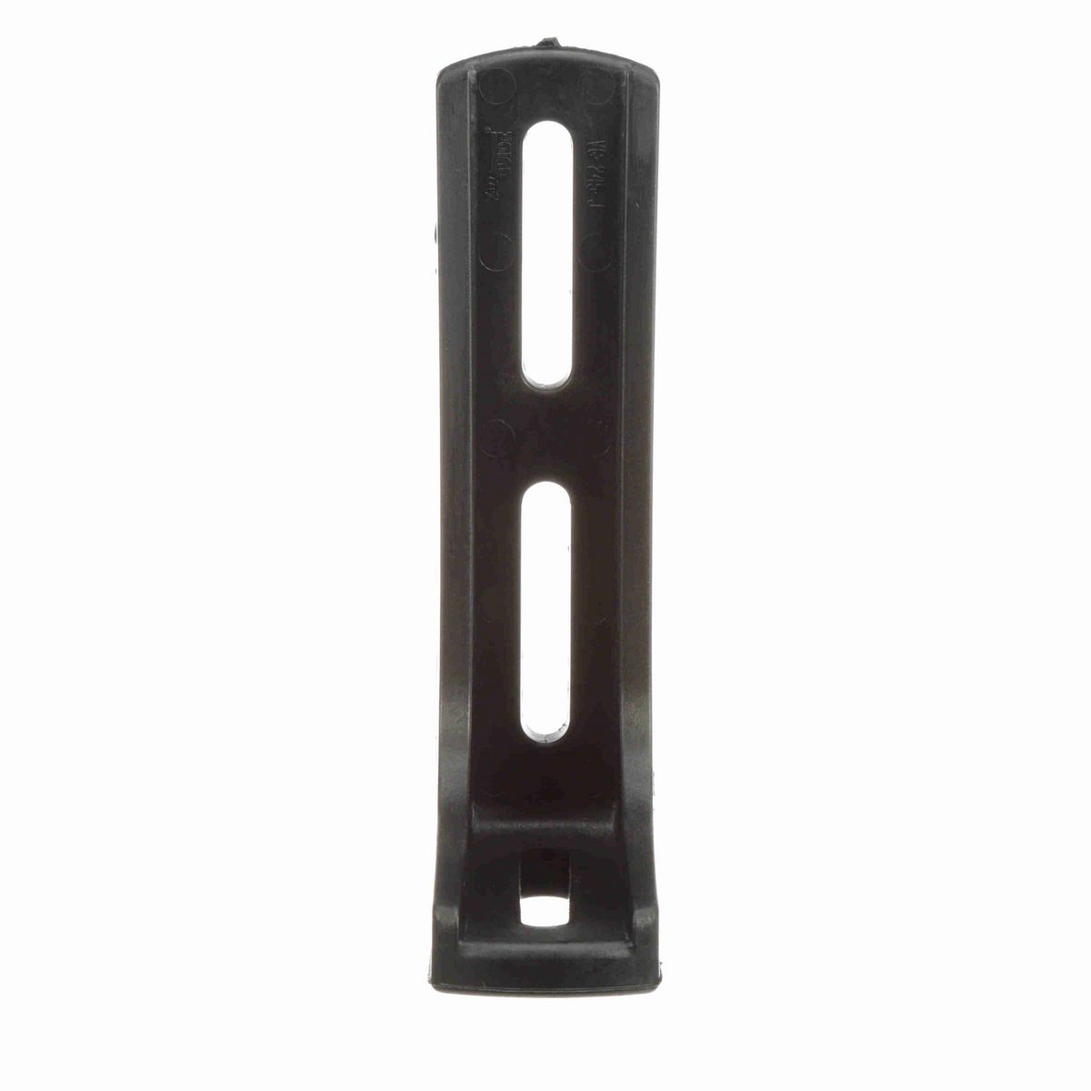 System Plast Molded Plastic "L" Bracket- Black- Medium - VG-245-J-BK