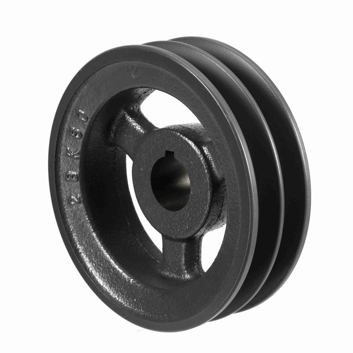 Browning 2 Groove Cast Iron FHP - Finished Bore Sheave - 2BK60X 1 1/8